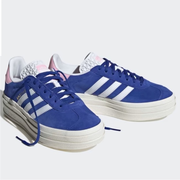 adidas Shoes - adidas Gazelle Bold True Pink/Semi Lucid Blue
